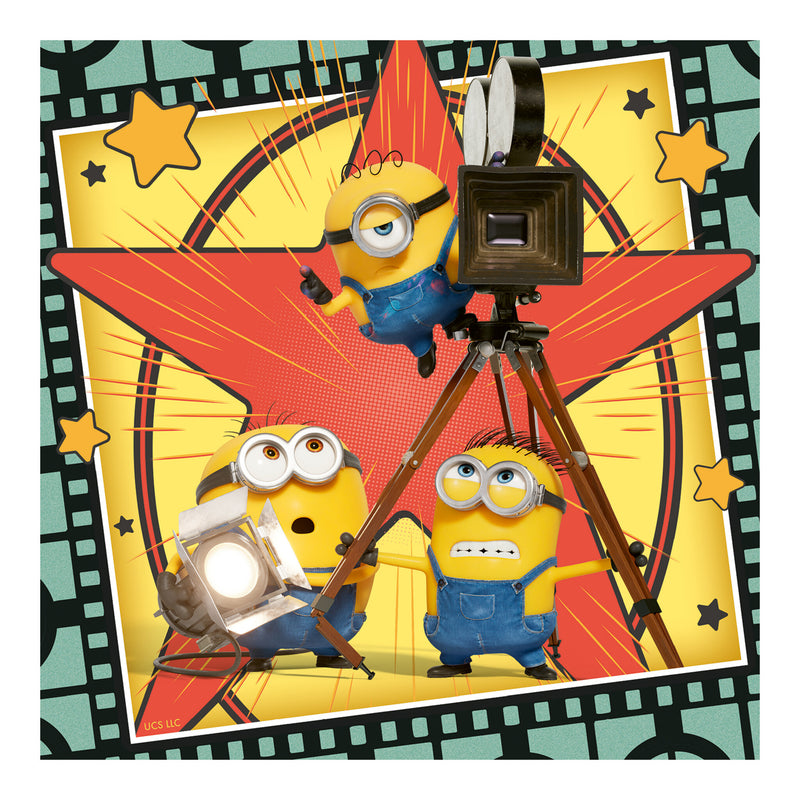 Minions 3 3x 49 Piece Jigsaw Puzzles