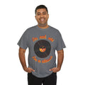 'I'm Not Old, I'm a Classic' Men's Vinyl Record T-Shirt, side angle