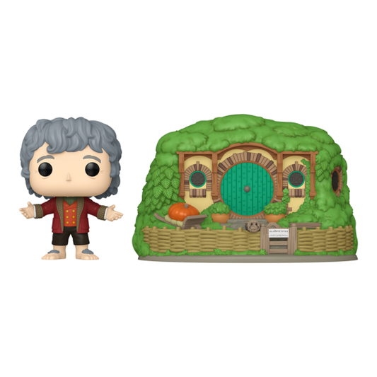 Lord of the Rings - Bilbo & Bag End Funko Pop! Town Vinyl Figure