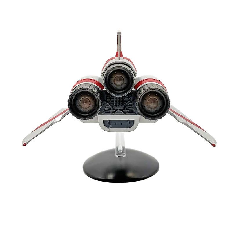 Viper Mark II Lt Brendan Constanza HOT DOG 1104NC Model Diecast Ship LIMITED EDITION (Eaglemoss / Battlestar Galac, rear view