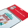 Liverpool FC No Parking Sign, side angle
