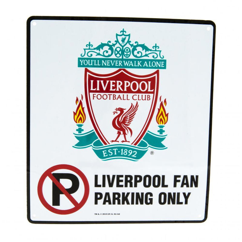 Liverpool FC No Parking Sign collectible from Infinity Collectibles 2026