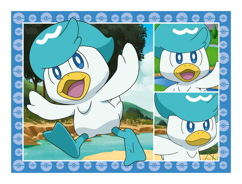 Speedy Puzzle Pokemon 4x35 Piece Jigsaw Puzzles - Image