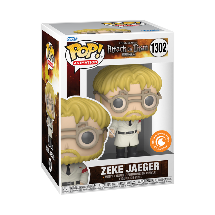 Funko Zeke Jaeger (with Cigarette) Attack on Titan Funko POP! Vinyl Figure