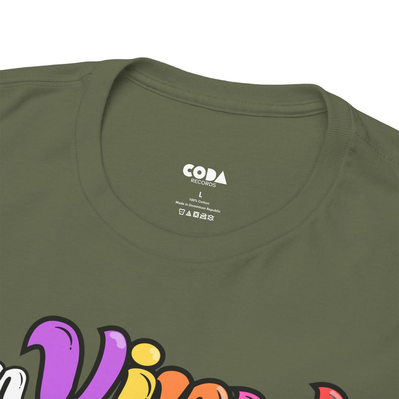 'In Vinyl We Trust' Men's T-Shirt, showing reverse