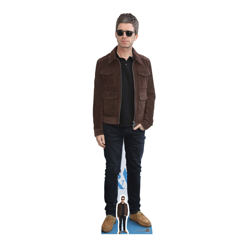 Noel Gallagher Height 173cm Lifesize Cardboard Cut Out With Mini collectible from Star Cutouts