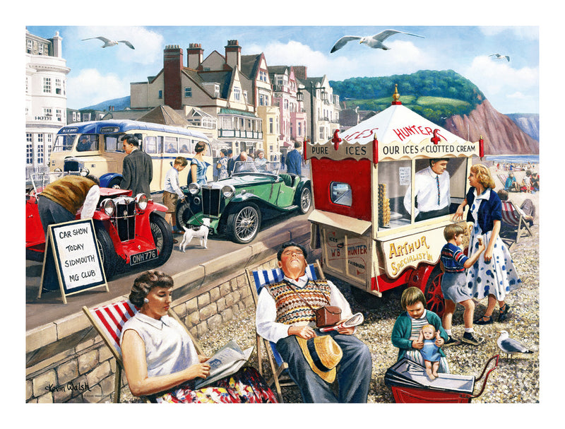 Happy Days No.8, Holidays 4x 500 Piece Jigsaw Puzzles