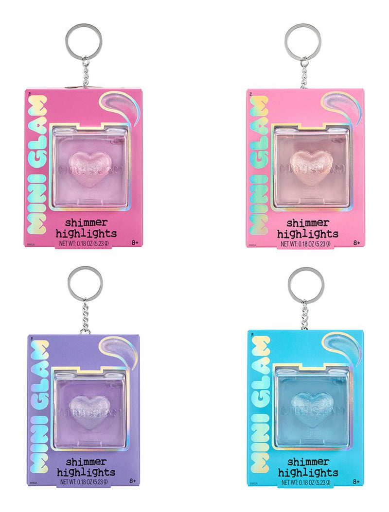 Mini Glam Cosmetic Cube Shimmer Assortment Half PDQ - Image