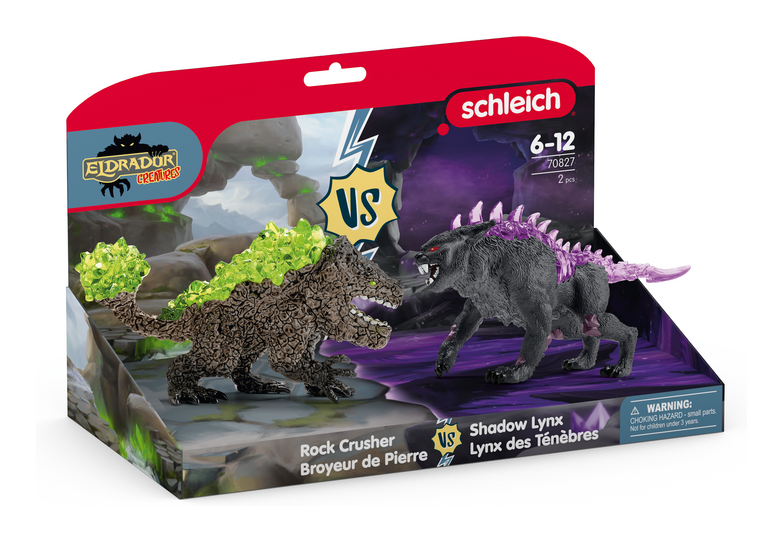 Schleich - Shadow Lynx VS Rock Crusher - Image