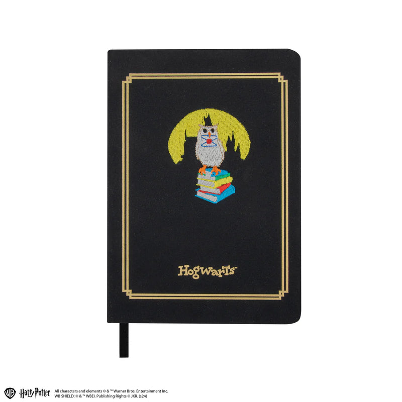 Harry Potter Hedwig Embroidered Hardcover Notebook