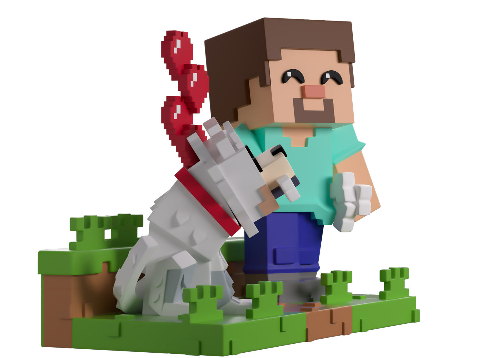 Youtooz Minecraft Taming a Wolf Vinyl Figure