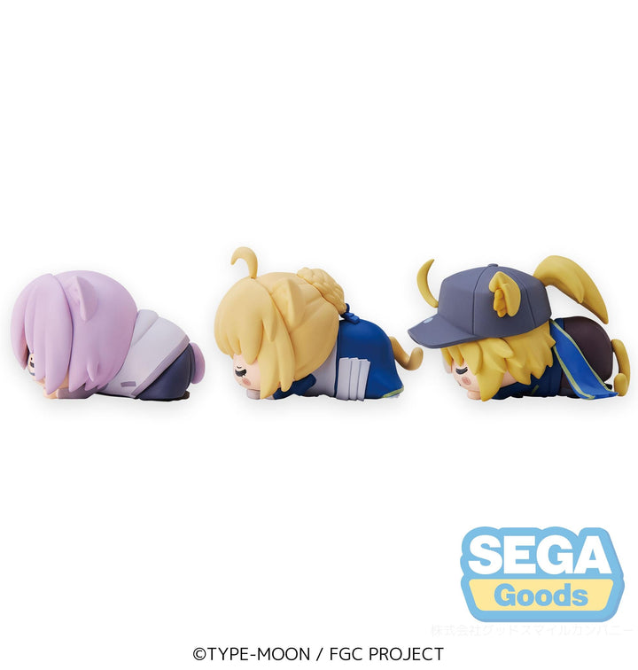 Ohiruneko Mash Kyrielight / Altria Pendragon / Mysterious Cat X Fate/Grand Carnival MP Mini Figure Set