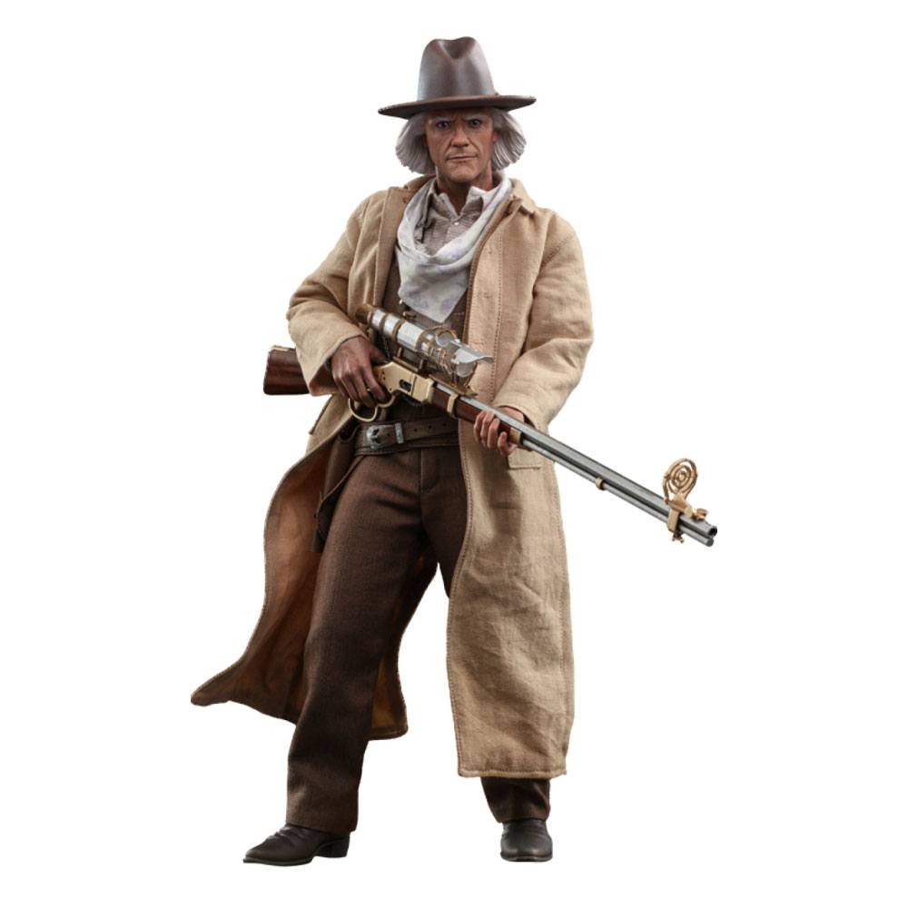 Back To The Future III Movie Masterpiece Action Figure 1/6 Doc Brown 32 cm - Infinity Collectables  - #tag1#