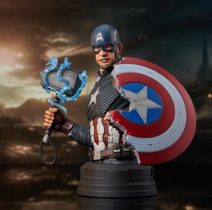 Avengers: Endgame Captain America 1/6 Scale Limited Edition Bust - Infinity Collectables  - #tag1#