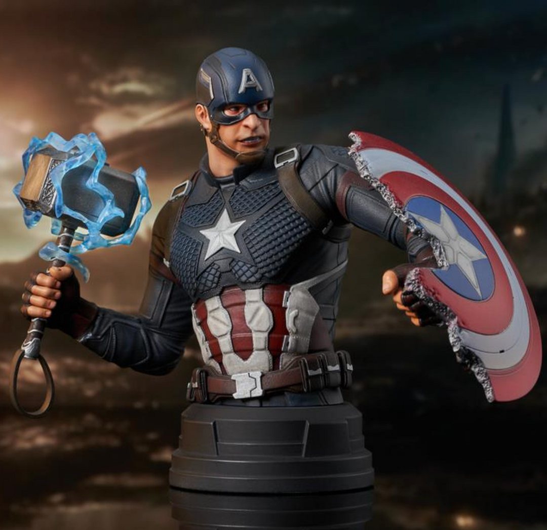 Avengers: Endgame Captain America 1/6 Scale Limited Edition Bust - Infinity Collectables  - #tag1#