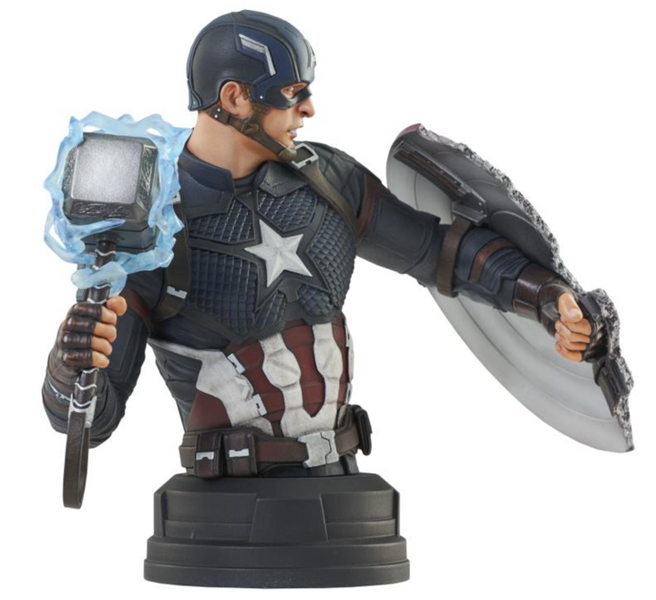 Avengers: Endgame Captain America 1/6 Scale Limited Edition Bust - Infinity Collectables  - #tag1#