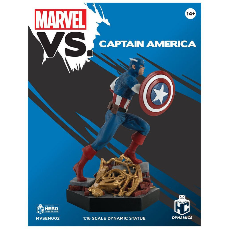 MARVEL VS. CAPTAIN AMERICA 1:16 Scale Dynamic Statue Figure MVSEN002 (Eaglemoss), alternate view
