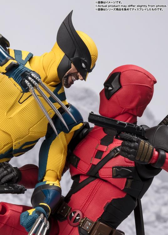 Deadpool & Wolverine S.H.Figuarts Wolverine & Deadpool Action Figures Bundle