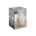 Small Grey Buddha Head Oil Burner
