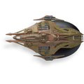 Lokirrim Warship Model Die Cast Ship (Eaglemoss / Star Trek), rear view
