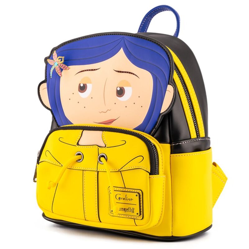 Loungefly - Coraline Raincoat Cosplay Mini Backpack