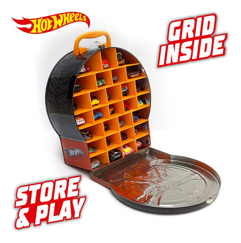 Hot Wheels Metallic Shaped Car Case With Handle - Image