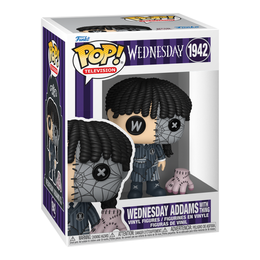 Pop! Vinyl - Wednesday - Patchwork Wednesday with Thing