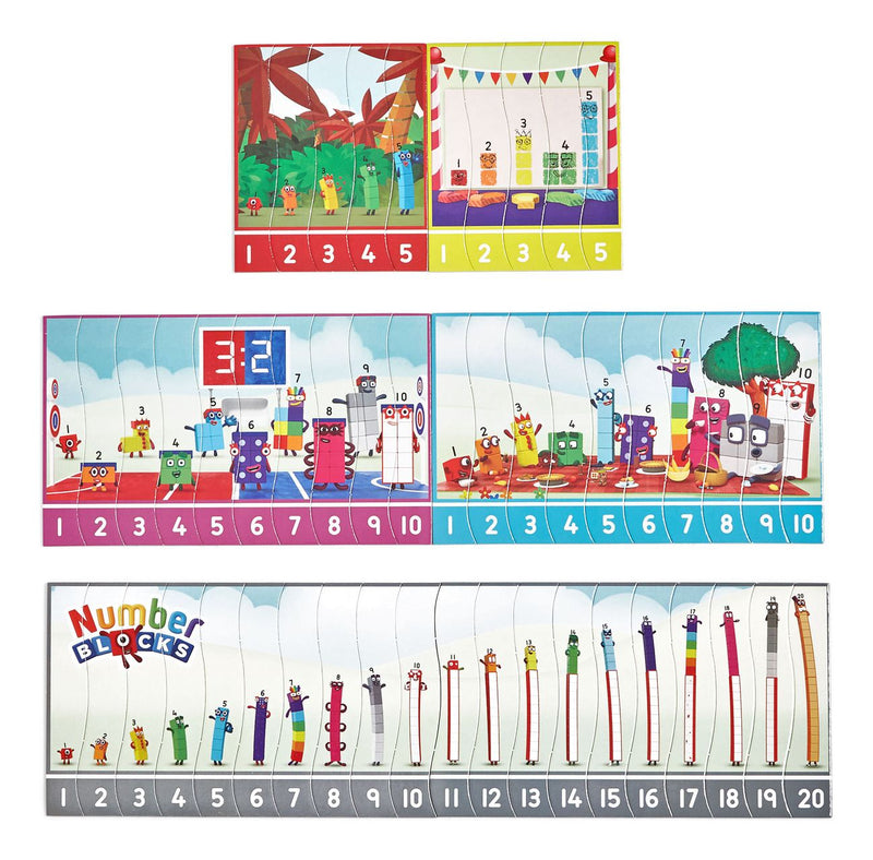 Numberblocks Sequencing Puzzle Set - Image