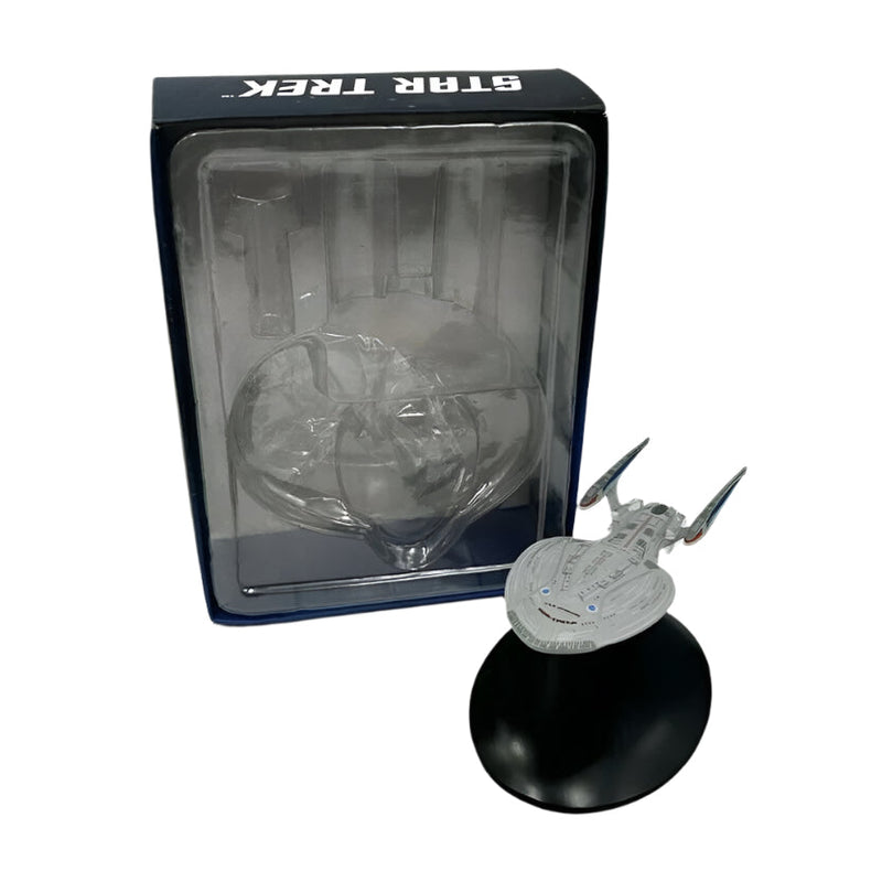 U.S.S. Enterprise NCC-1701-F (Federation Livery) Model Die Cast Ship BONUS ISSUE (Eaglemoss / Star Trek), packaging shot