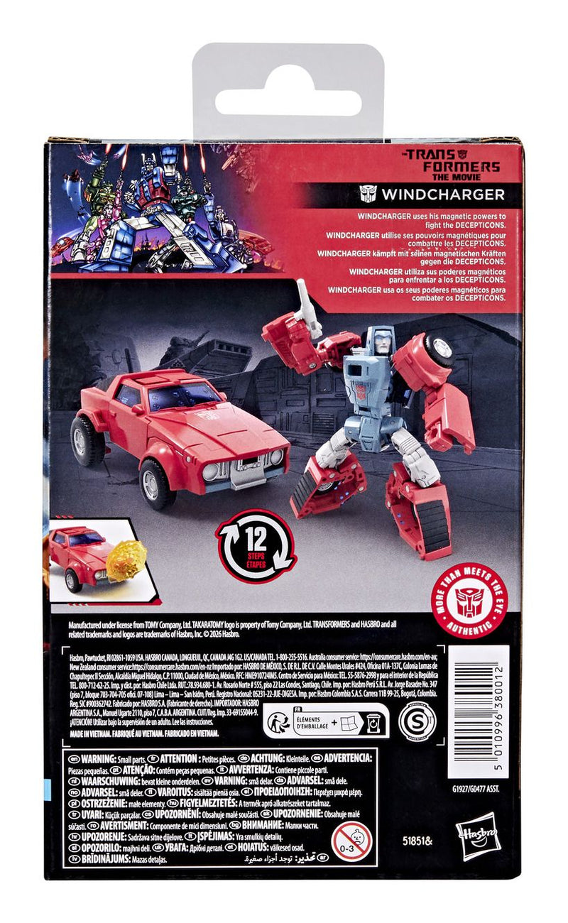 Transformers Studio Series The Transformers: The Movie Deluxe Class Windcharger - Image