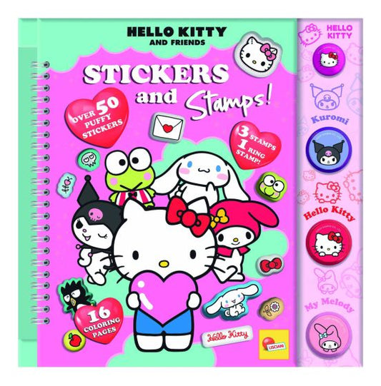 Hello Kitty & Friends Stickers & Stampers Play Book