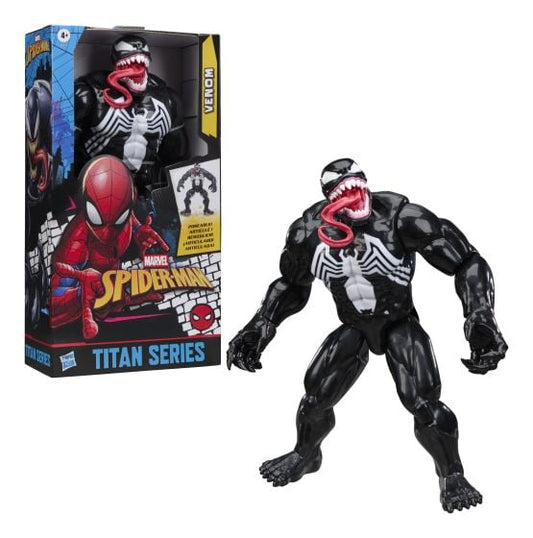 Spider Man Titan Series Venom Deluxe Action Figure