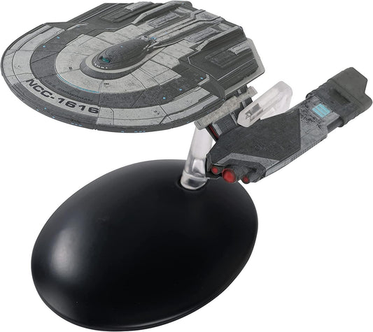 U.S.S. Zimmerman NCC-1616 Starfleet Tug (Helios-class) Discovery Ships Model Diecast Federation Tug Ship (Eag, alternate view