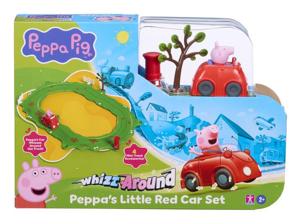 Peppa Pig Whizz Around Little Red Car Set