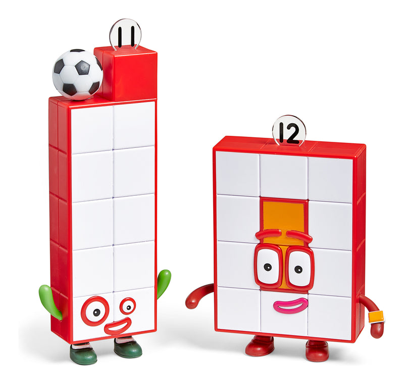Numberblocks Eleven and Twelve Figure Pack
