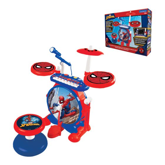 My Rock Band Spider-Man Electronic Drums With Seat