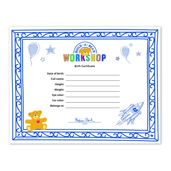 Build-a-Bear Workshop Furtastic Bear - Rainbow