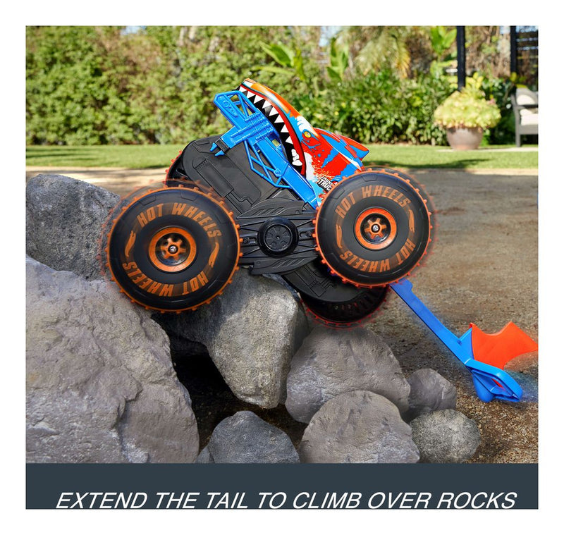 Hot Wheels Monster Trucks Tiger Shark Climber RC Vehicle - Image
