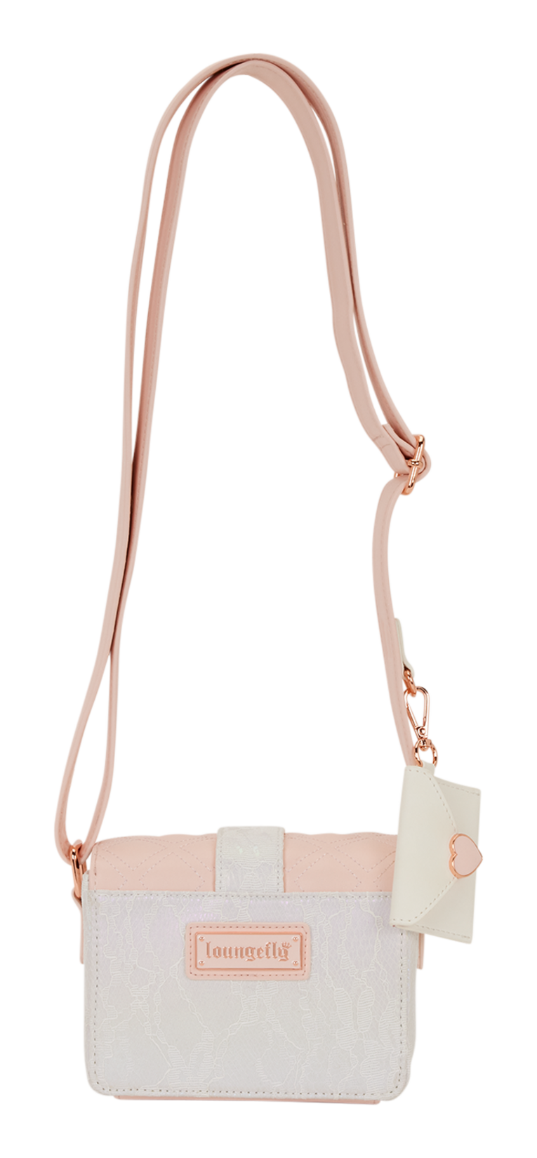 Loungefly - Heart Envelope Crossbody Bag & Bag Charm - Image