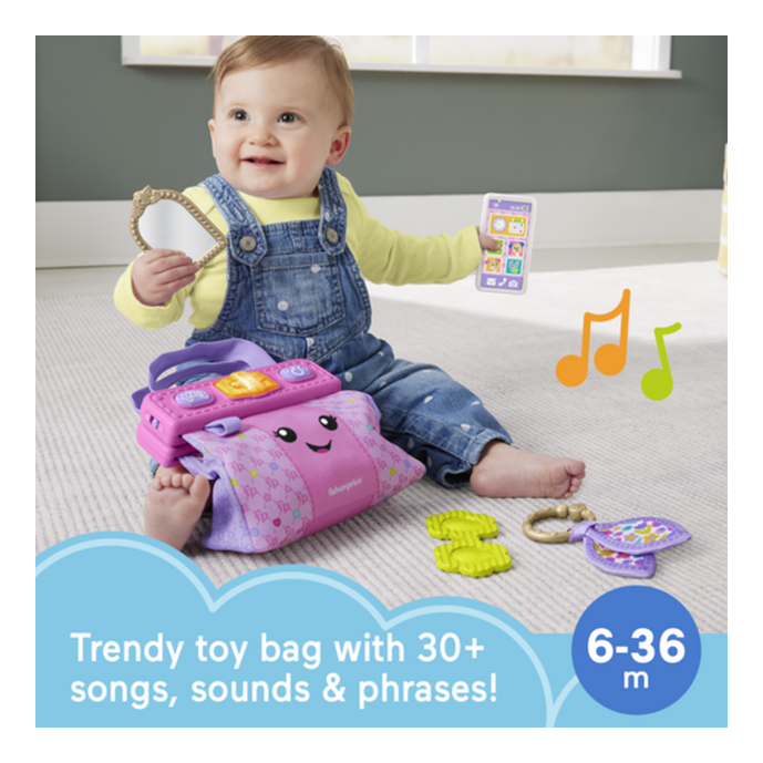 Fisher Price Laugh & Learn Going Places Purse - Image