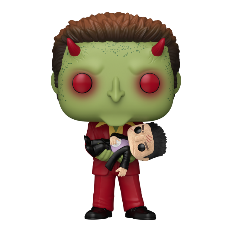 Pop! Vinyl - Angel - Lorne with Angel Puppet (Flocked)