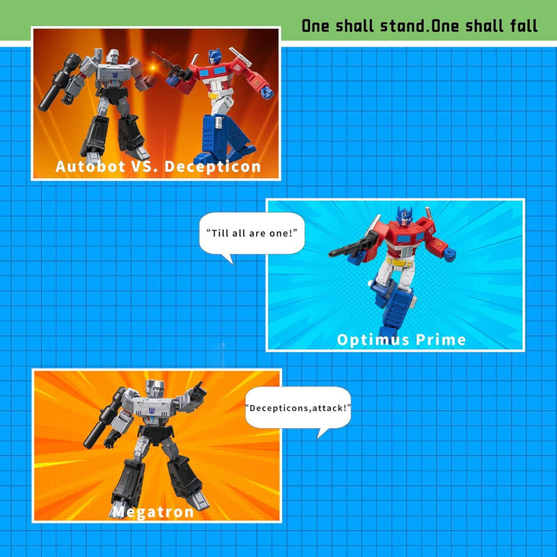 Optimus Prime and Megatron Transformer Toy 2-Pack - Image