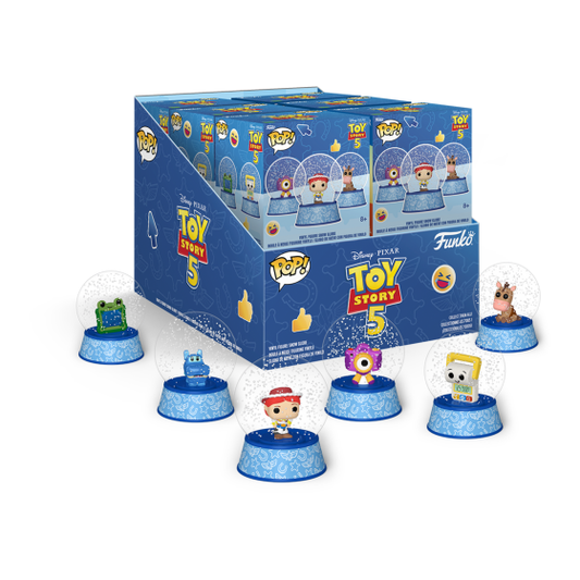 Funko Mystery Mini Snow Globes - Toy Story 5 - 12 Pieces Assorted