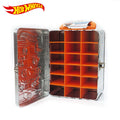 Vintage Hot Wheels Tin Car Storage Case GLD - Image