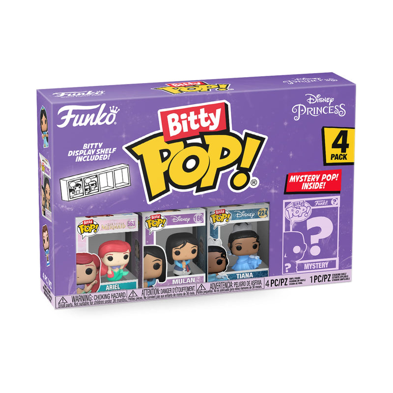 4 Pack - Disney Princess - Ariel Funko Bitty Pop! Vinyl Figures