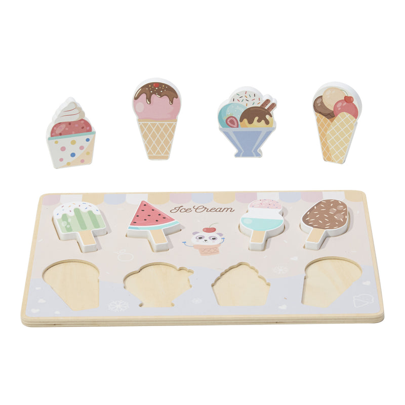 Wooden Ice Cream Puzzle