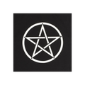 Pentagram Polycotton Tote Bag