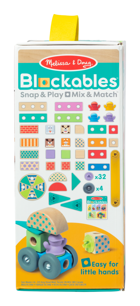 Melissa & Doug - Blockables Town Building Set - Image