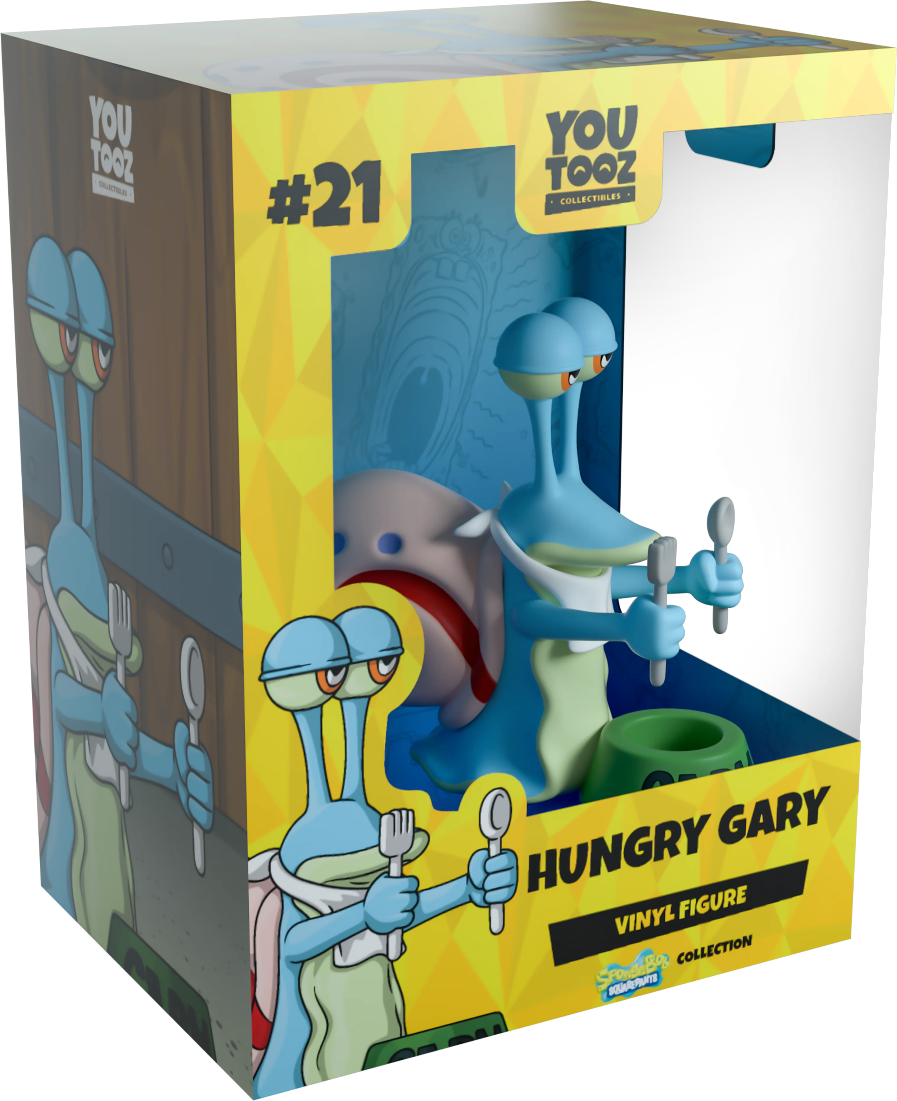 Youtooz Official Spongebob Squarepants Hungry Gary Figure