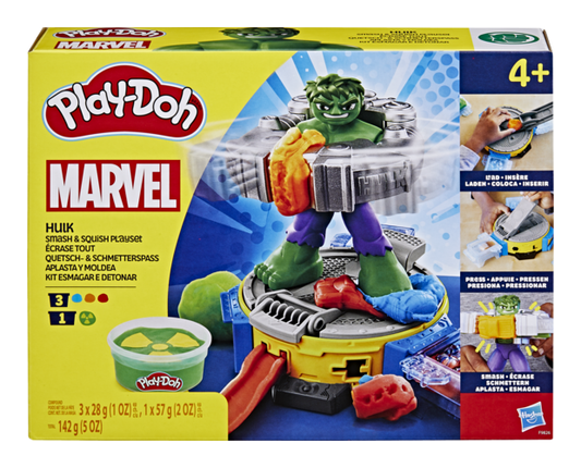 Play Doh Hulk Smash and Squish